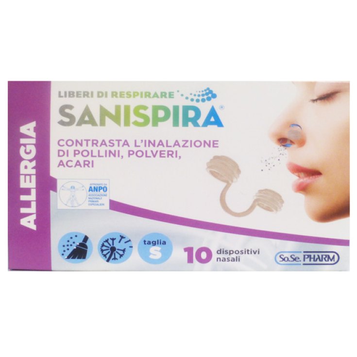Sanispira Allergy Größe S 10 Stück