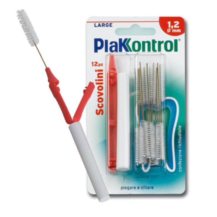 Große PlaKKontrol® Pinsel 1,2mm 10 Stück