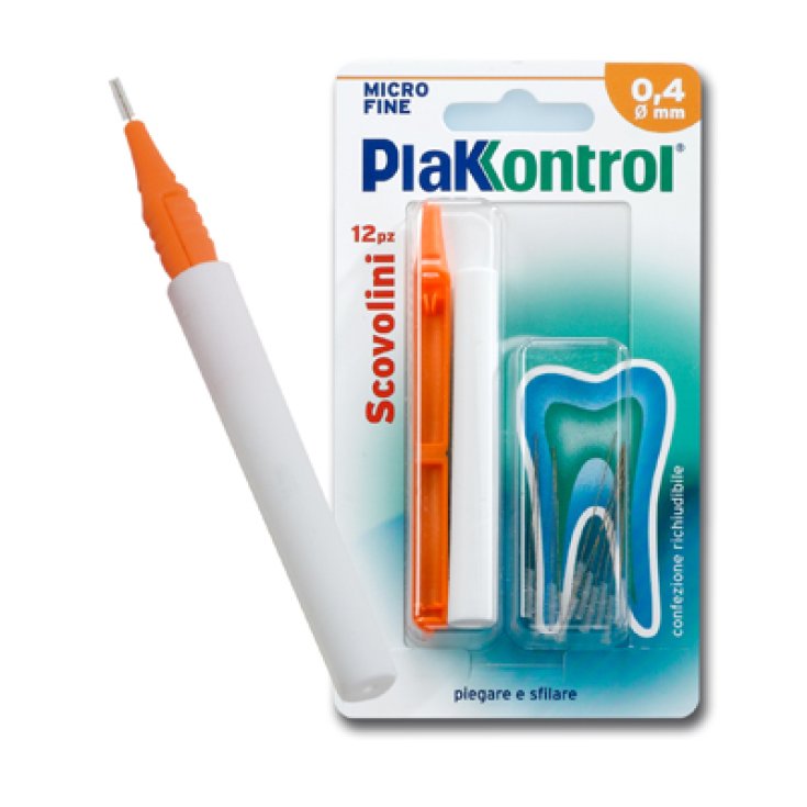 Mikrofeine PlaKKontrol® Pinsel 0,4 mm 10 Stück