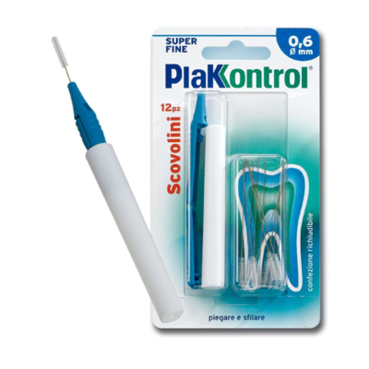 Superfeine PlaKKontrol® Pinsel 0,6mm 10 Stück
