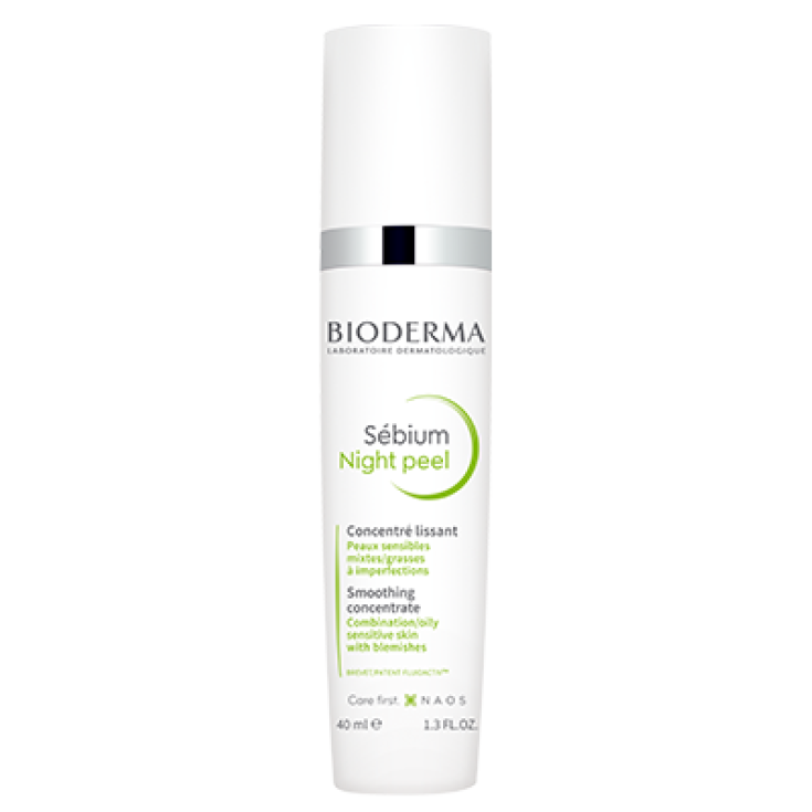 Boderma Sebium Night Peel Glättendes Konzentrat 40ml