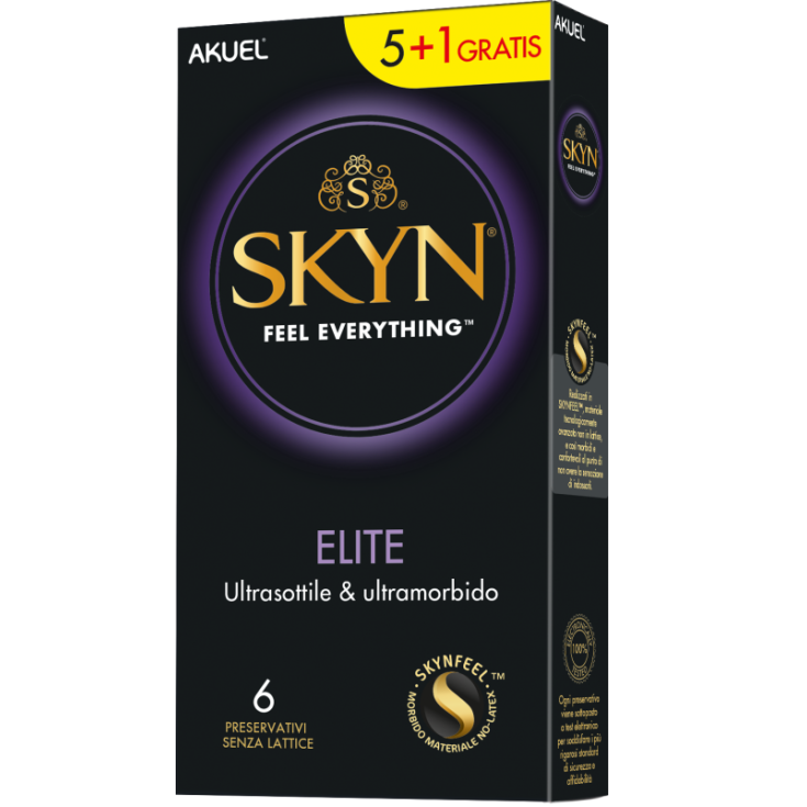 Skin Elite Akuel 5 + 1 latexfreie Kondome