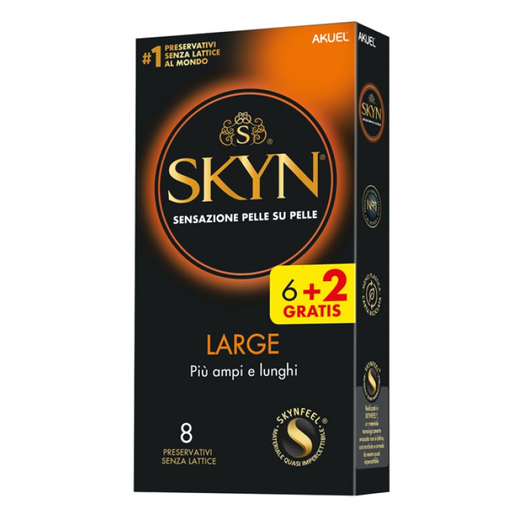 Skyn® Sensation On The Skin Large Akuel 6 + 2 Stück