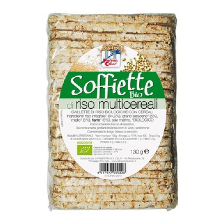 Bio-Mehrkorn-Reisbälge La Finestra Sul Cielo 130g