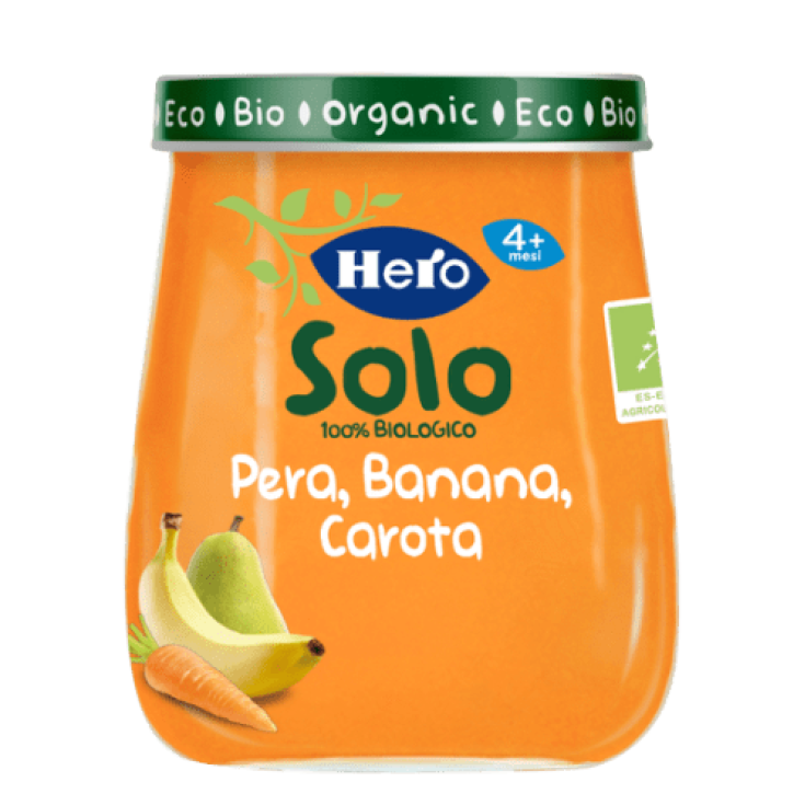 Only Homogenized Fruit Hero 120g Birne Banane Karotte Bio