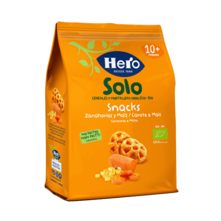 Nur Karotten- und Mais-Heldensnack 40g