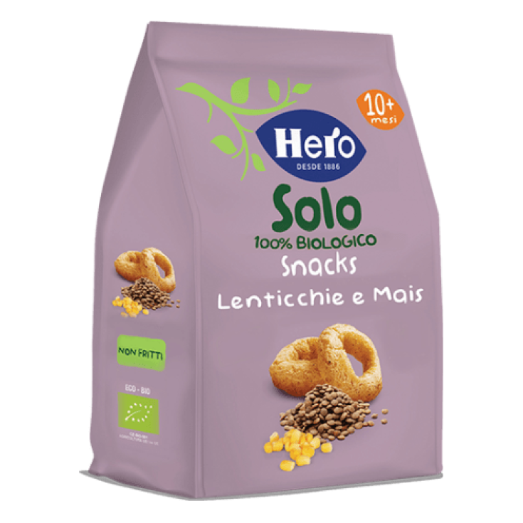 Nur Linsen und Mais Hero Snacks 50g