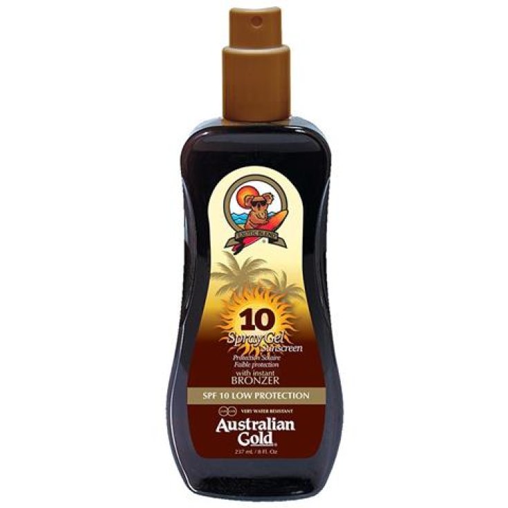 Australian Gold Spray Gel mit Instant Bronzer Spf10 237ml