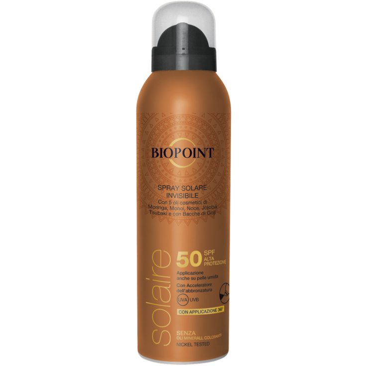 Unsichtbares Sonnenspray SPF 50 BIOPOINT 150ml