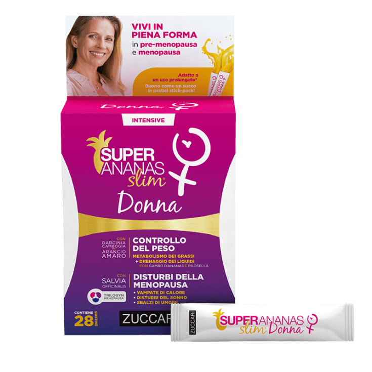 Super Ananas Slim Woman Zuccari 28 Stickpackung 10ml