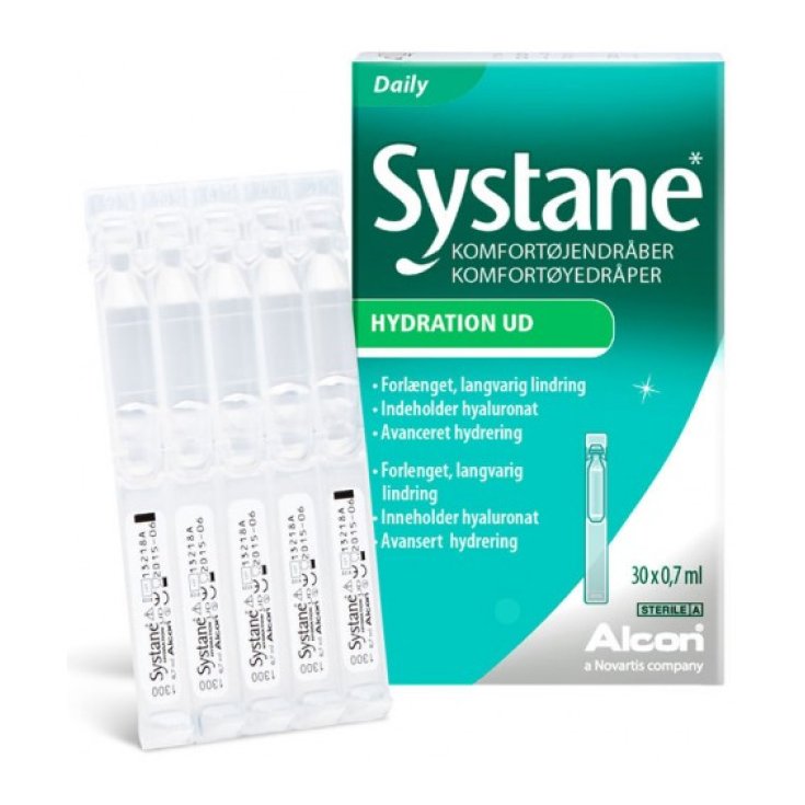 Systane Long Lasting Eye Drops Lubricant 0,7 ml Einzeldosisfläschchen
