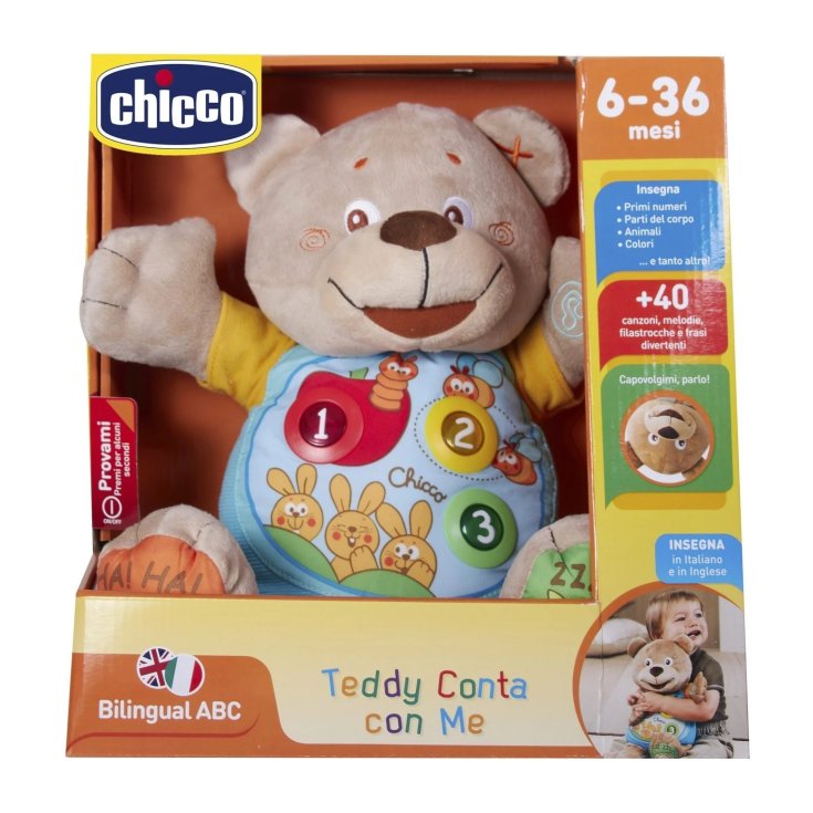 Teddy Conta Con Me Zweisprachiges ABC CHICCO 6M +