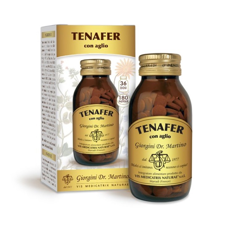 Tenafer mit Knoblauch Dr. Giorgini 180 Tabletten