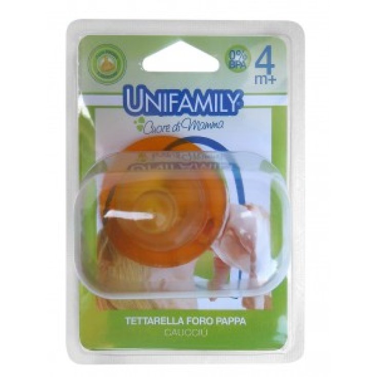 Sauger 4+ UniFamily Fressloch 1 Stück