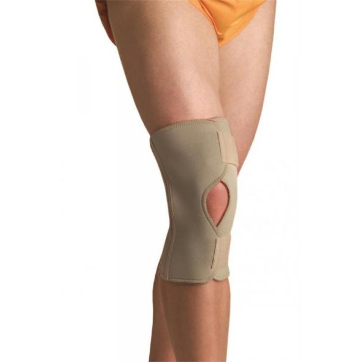 Thermoskin Knie zu öffnen mit Stabilisator Farmacare Größe L (41-45cm)