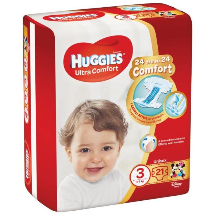 HUGGIES ULTRAKOMFORT 4-9 KG MIS 3