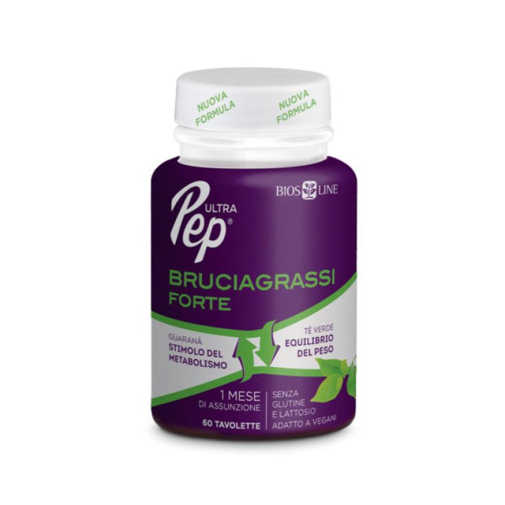 Ultra Pep Strong Fatburner Bios Line 60 Tabletten