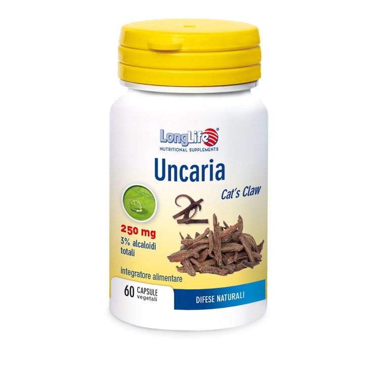 Uncaria 250 mg LongLife 60 vegetarische Kapseln