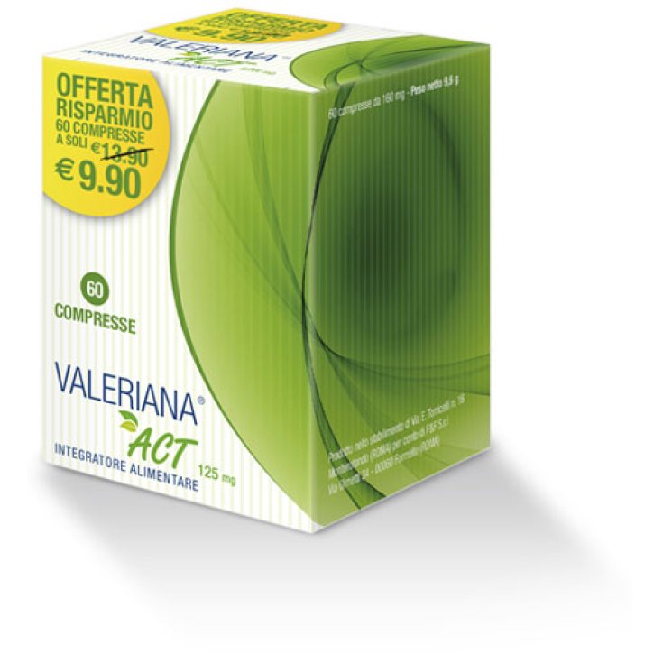 Valeriana® Act 125 mg F&F 60 Tabletten