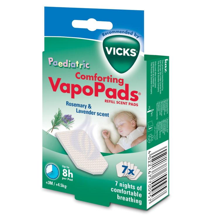 VapoPads Rosmarin & Lavendel VICKS 7 Stück