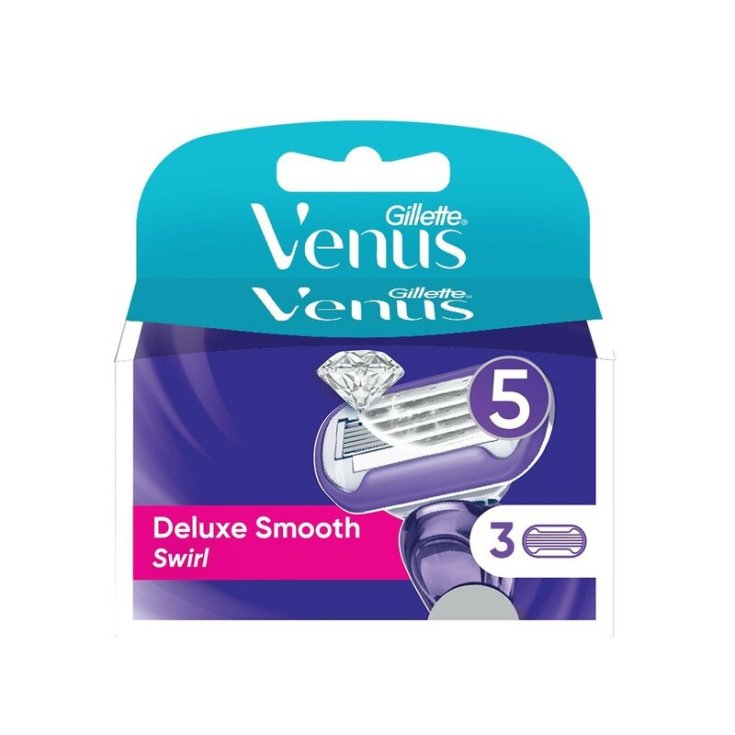 Venus Deluxe Smooth Swirl Gillette 3 Nachfüllpackungen