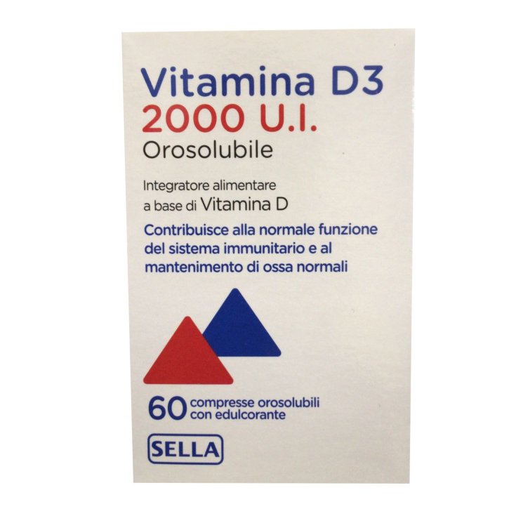 Vitamin D3 2000Ui Buccal SELLA 60 Tabletten