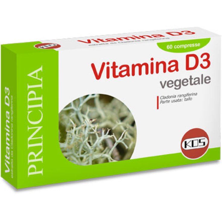 KOS Pflanzliches Vitamin D3 60 Tabletten