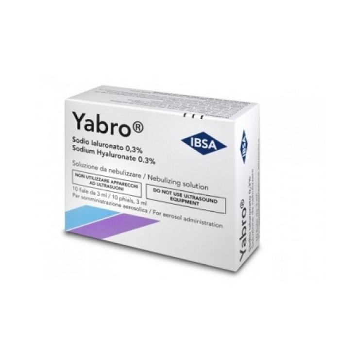 Yabro 9 mg Lösung zum Vernebeln von IBSA 10 Fläschchen mit 3 ml