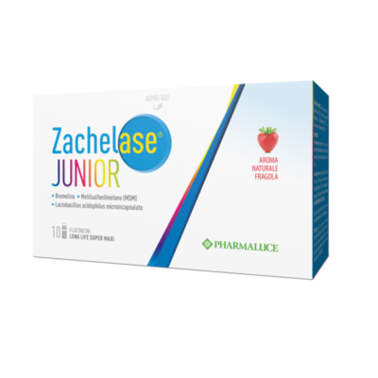 Zachelase Junior Pharmaluce 10 Fläschchen mit 10 ml