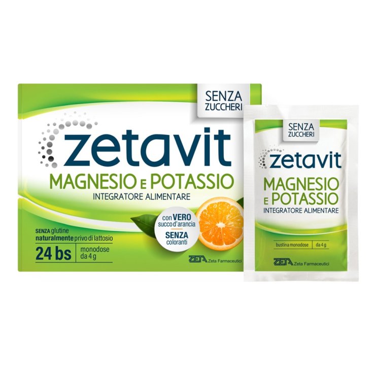 Zetavit Magnesium und Kalium Zeta Farmaceutici 24 Beutel