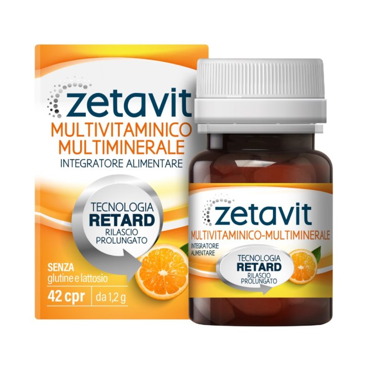 Zetavit Multivitamin Multimineral Zeta Farmaceutici 42 Tabletten