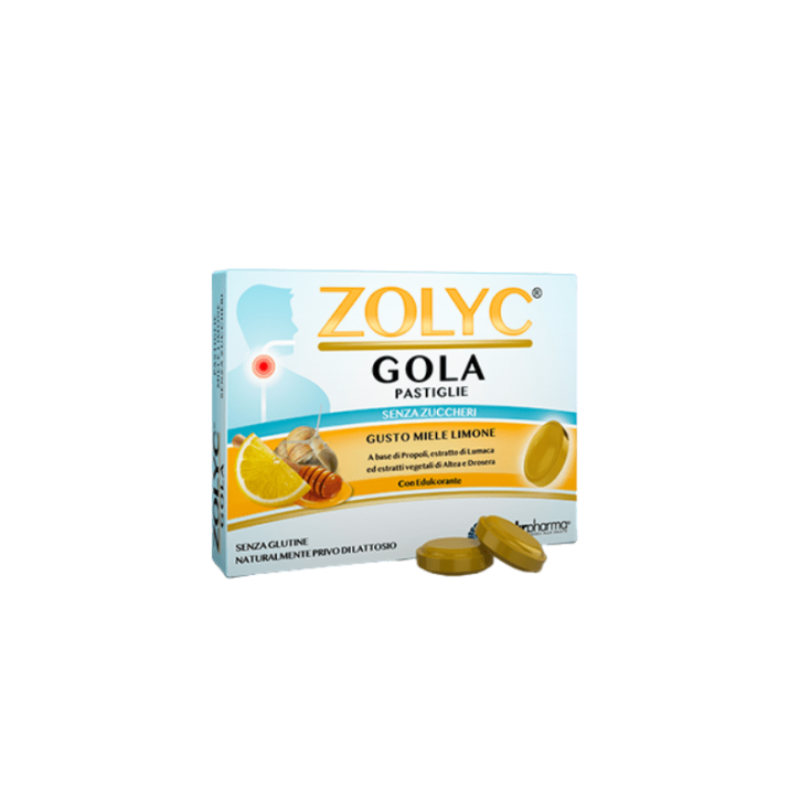 Zolyc Throat Honey Lemon Shedir Pharma 36 zuckerfreie Tabletten