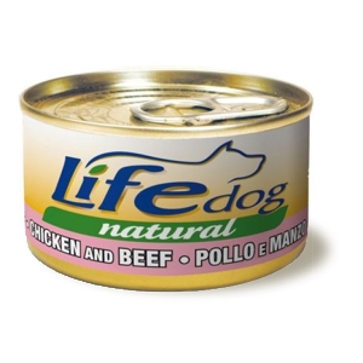 Life Dog natürliche Hähnchen- und Menschenfilets