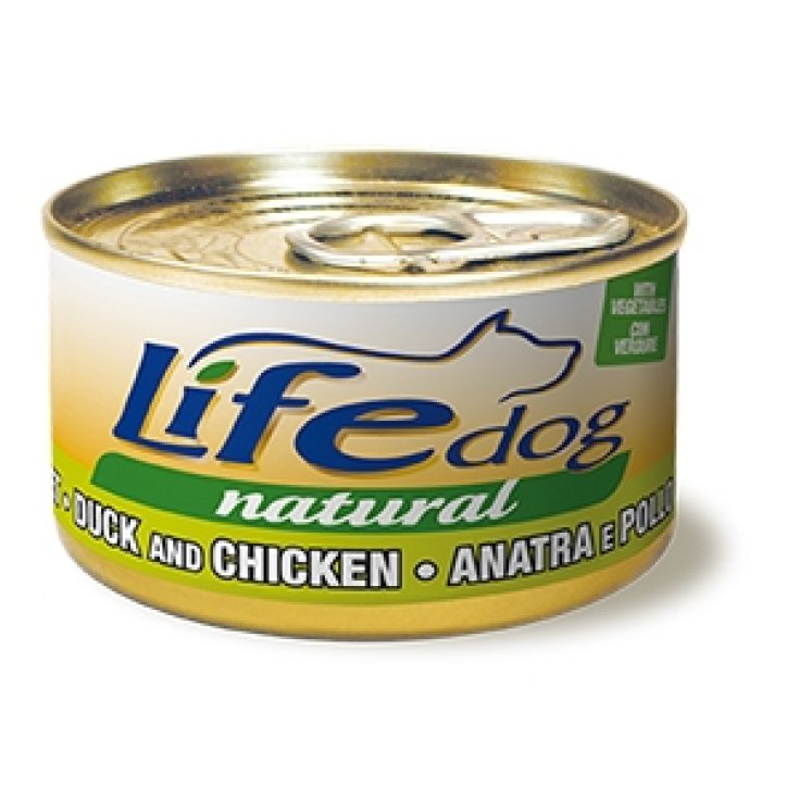 Life Dog Natürliche Ente und Huhn – 90 GR