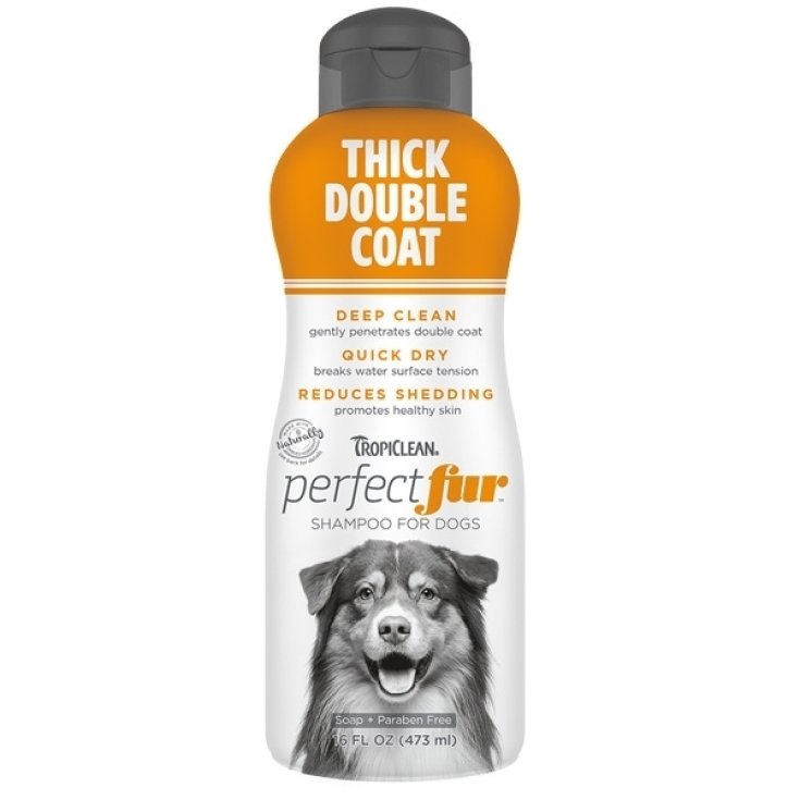 TROPICLEAN SHAMPOO DICKER DOPPELMANTEL 473