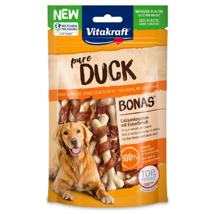 Hundesnack Ente Bonas Calcium Bones mit