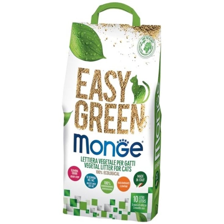 MONGE EASY GRE VEG LITTER10L