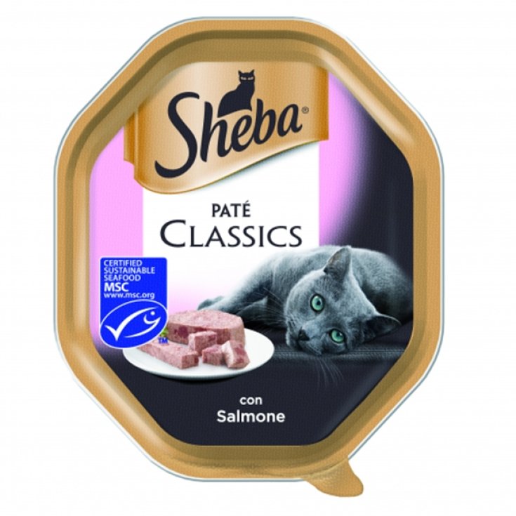 SHEBA PATE' KLASSISCHER LACHS 85G