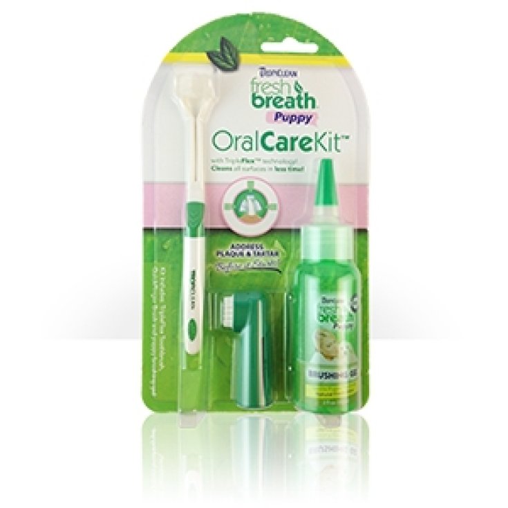 Fresh Breath Puppy Mundpflegeset – Bürste