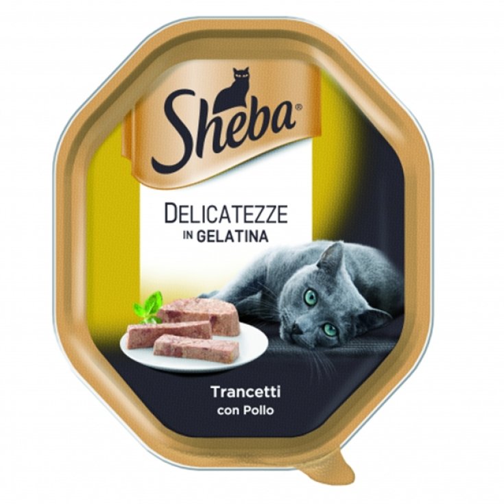 SHEBA CHICKEN GEL KÖSTLICHKEITEN 85G