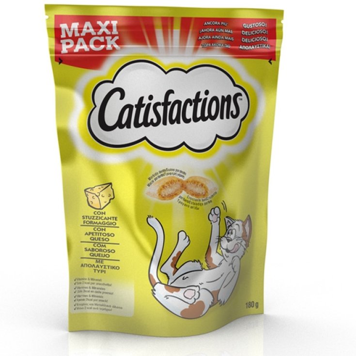 CATSFACTIONS KÄSE 180G