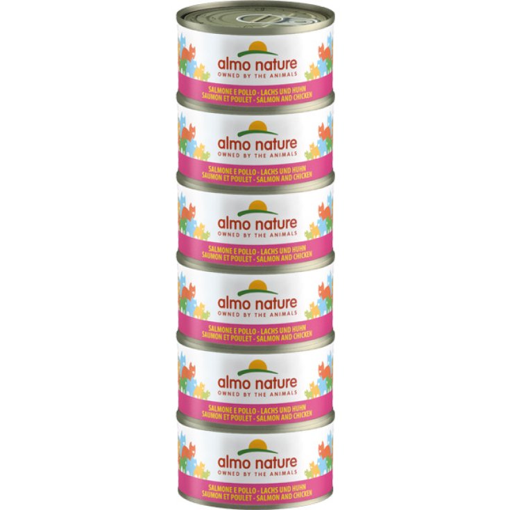 ALMO MEGA PACK SALM/PO 6X70G