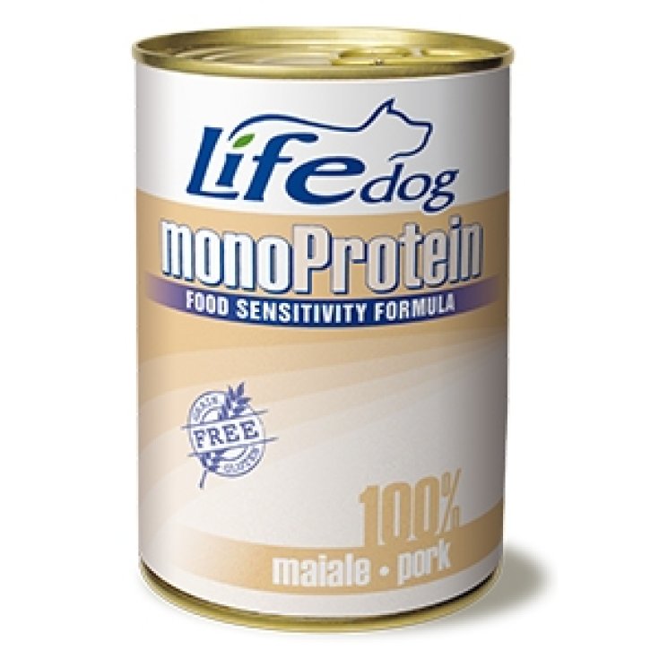 Life Dog Monoprotein Schweinefleisch – 400 GR