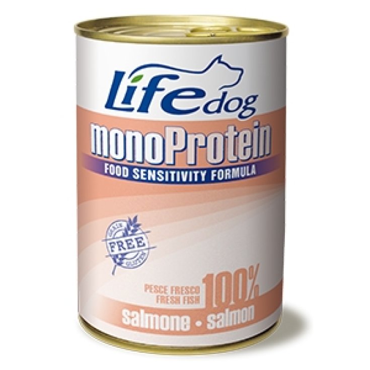 Life Dog Monoprotein Lachs – 400 GR