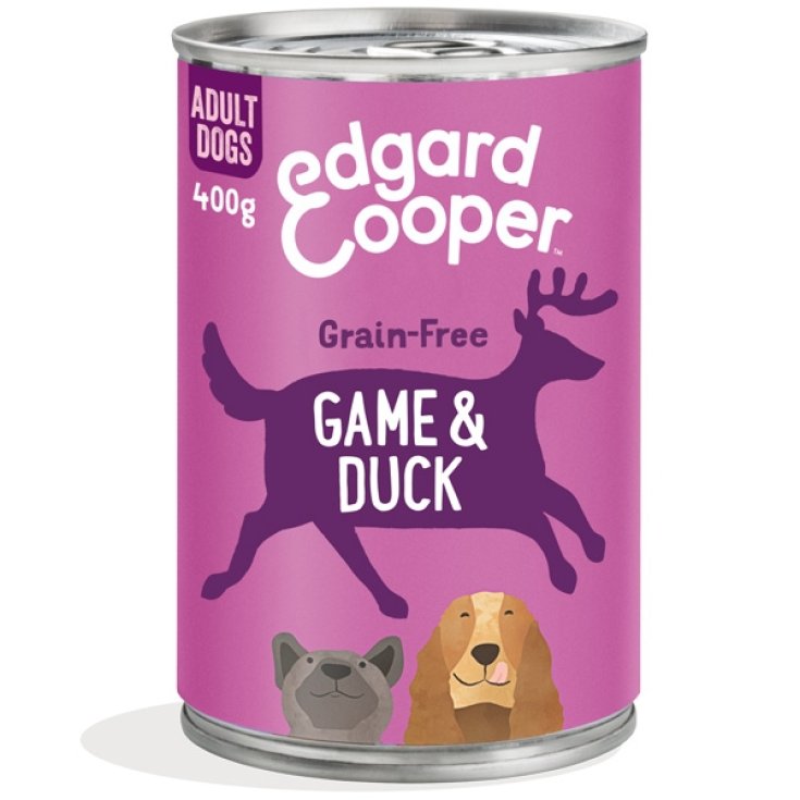E&C DOG ADULT GAME/DUCK 400G
