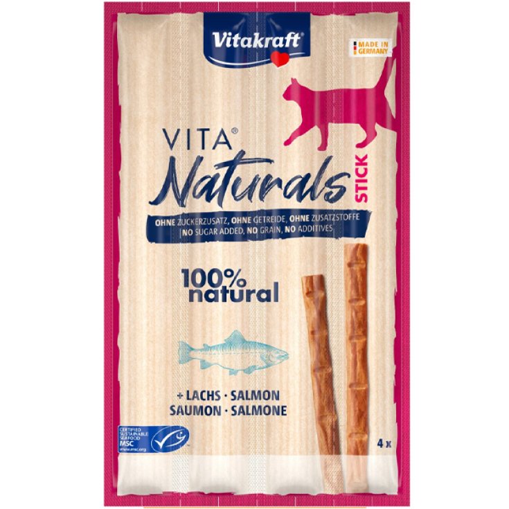 Vita Naturals Cat Sticks Lachs – Packung