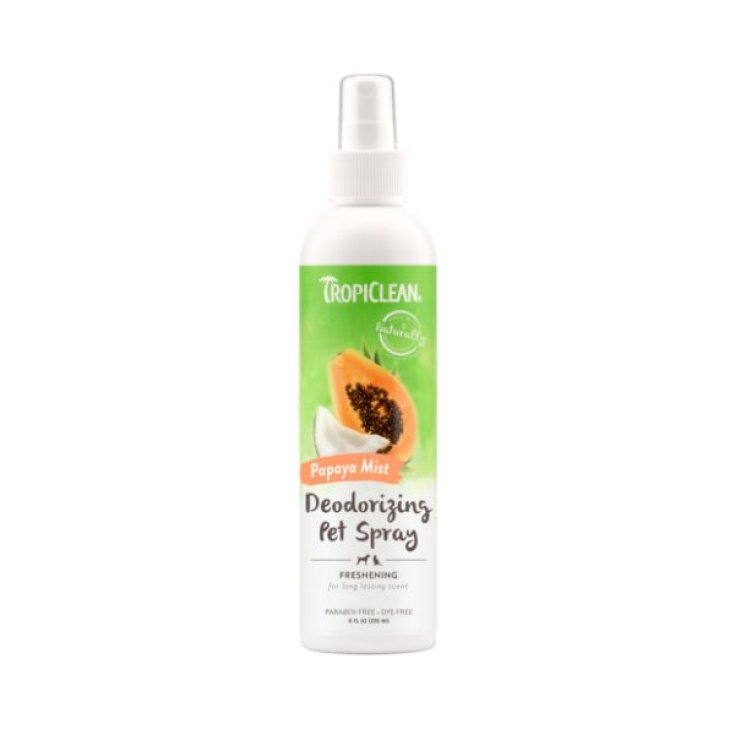 Papaya Mist Desodorierendes Haustierspray – 8 Unzen/