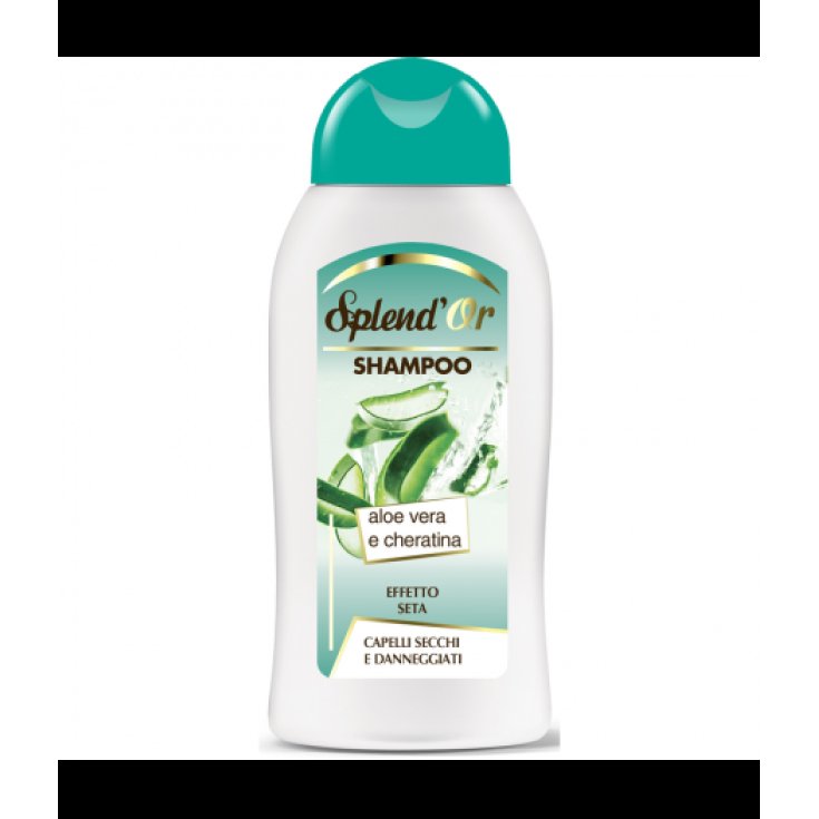 Aloe Vera und Keratin Shampoo Splend'Or 300ml
