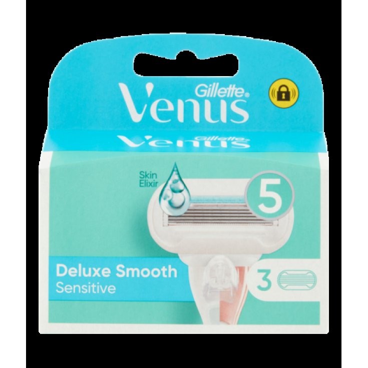 Venus Deluxe Smooth Sensitive GILLETTE 3 Nachfüllpackungen