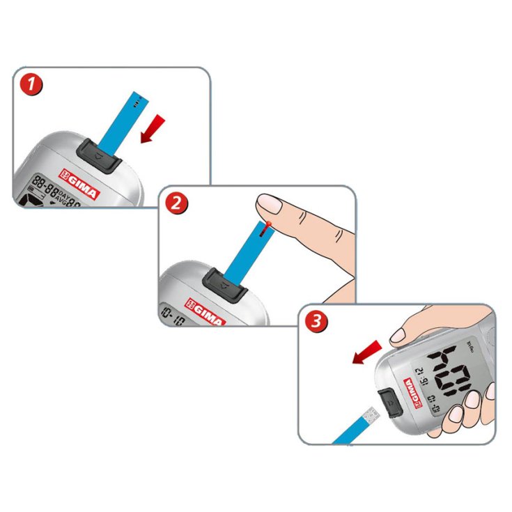 GIMA GLUKOMETER-KIT ITA/ENG